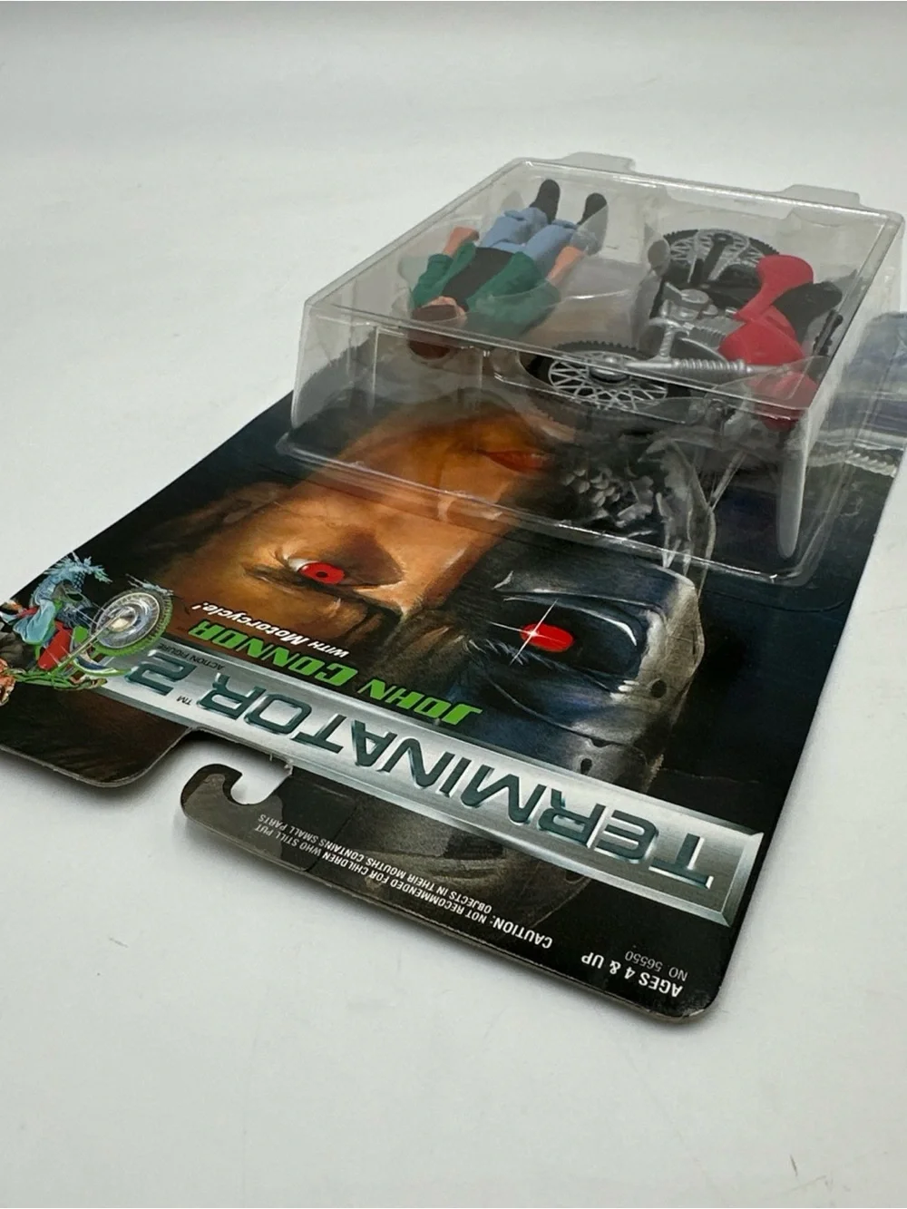 Vintage 1991 Kenner Terminator 2 John Connor Motorcycle Figure NEW Sealed MOC
